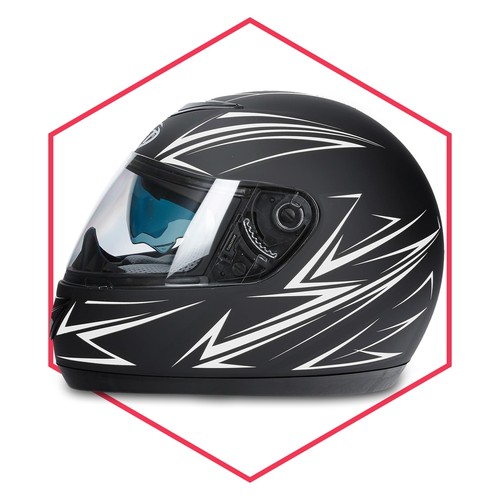 Integralhelm mit sonnenblende - mit,