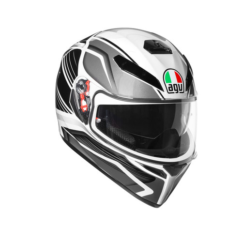 Agv proton black silver - proton,