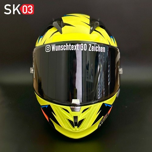 Instagram visieraufkleber - 2x,